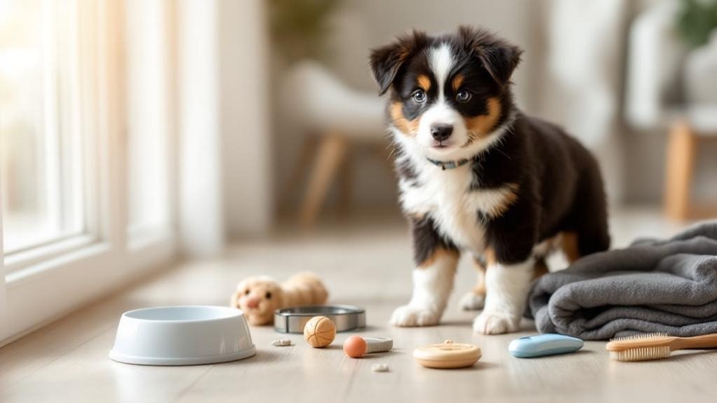 border collie puppy basics