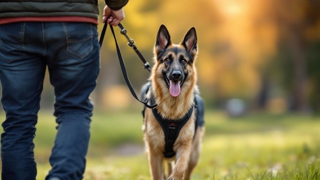 loose leash training steps